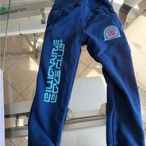 Billionaire Boys Club Navy Joggers with Logo